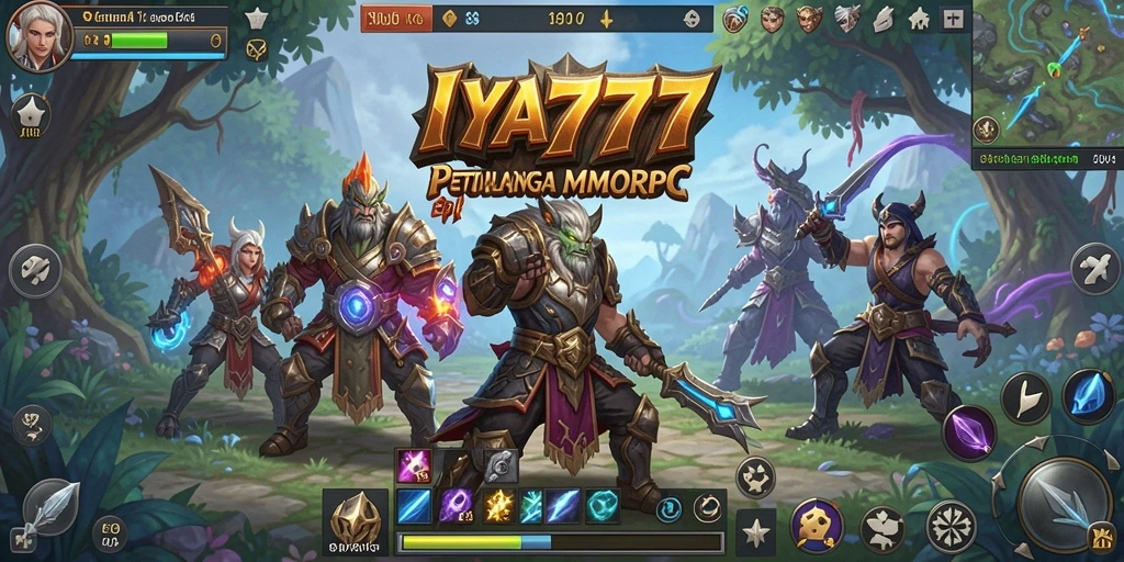 Screenshot IYA777 menampilkan gameplay yang seru dan karakter beraksi di dunia petualangan.