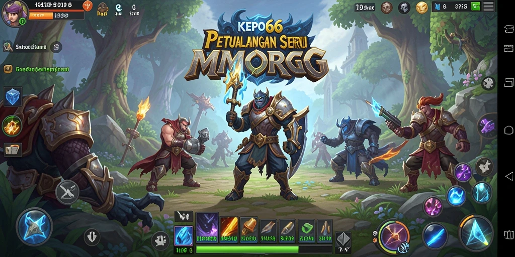 Tampilan gameplay KEPO66 yang menarik dan mendalam dalam dunia MMORPG.