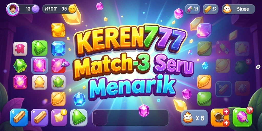 Tampilan gameplay seru KEREN777 yang menantang.
