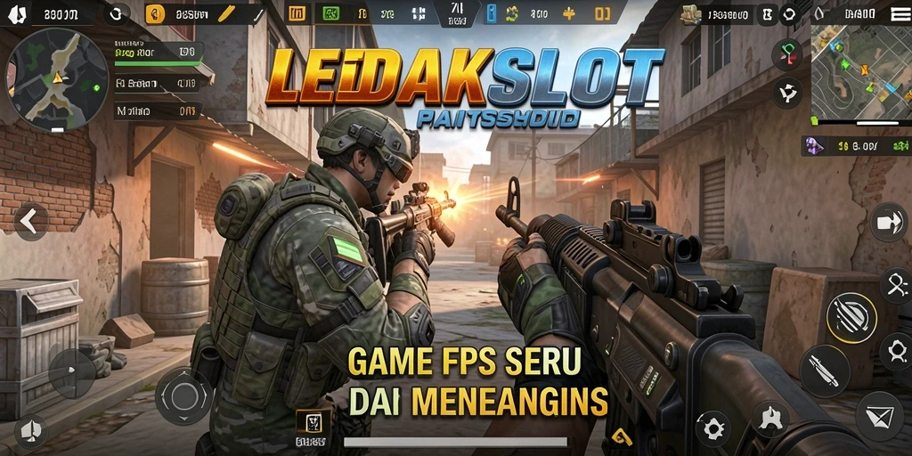 Tangkapan layar LEDAKSLOT menampilkan aksi menembak yang mendebarkan.