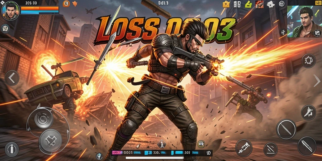 Tangkapan layar dari gameplay LOS303 yang penuh aksi dan seru.